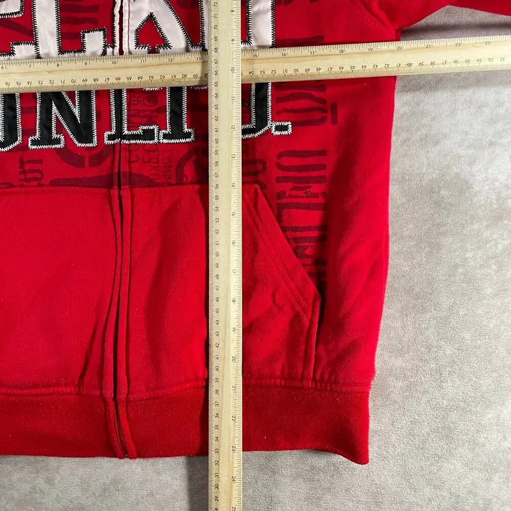 Youth Ecko Unltd Red Hoodie Sweatshirt Rhino Small Jacket